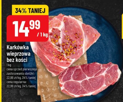 Karkówka wieprzowa bez kości promocja w POLOmarket