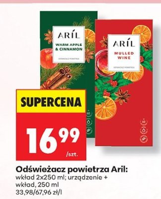 Odświeżacz powietrza Warm Apple & Cinnamon promocja w Biedronka
