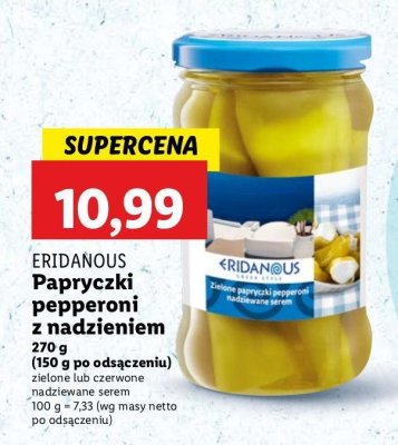 Papryczki pepperoni zielone Eridanous promocja