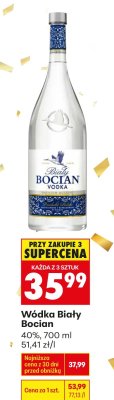 Wódka Biały Bocian promocja w Biedronka