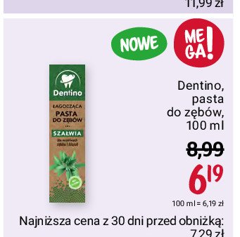 Pasta do z臋b贸w sza艂wia Dentino promocja