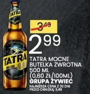 Piwo promocja w Wafelek