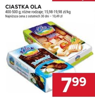 Ciasto ola promocja w Stokrotka