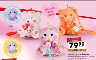 Interaktywne Misie Episie promocja w Biedronka