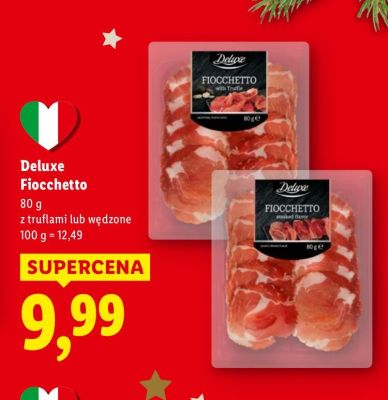 Szynka Fiocchetto Deluxe z truflami promocja w Lidl