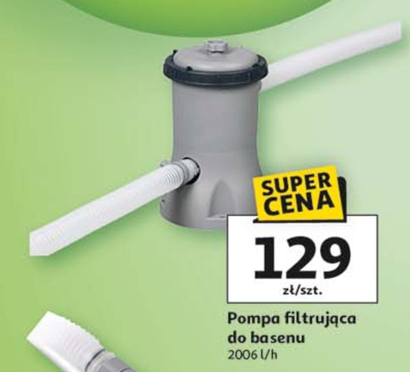 Pompa filtrująca 2006l promocja w Auchan