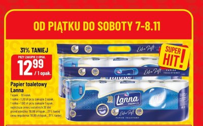 Papier toaletowy promocja w POLOmarket