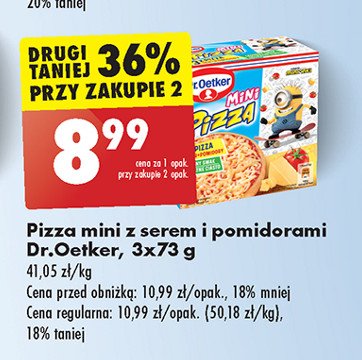 Mini pizza z szynką Dr. oetker promocja