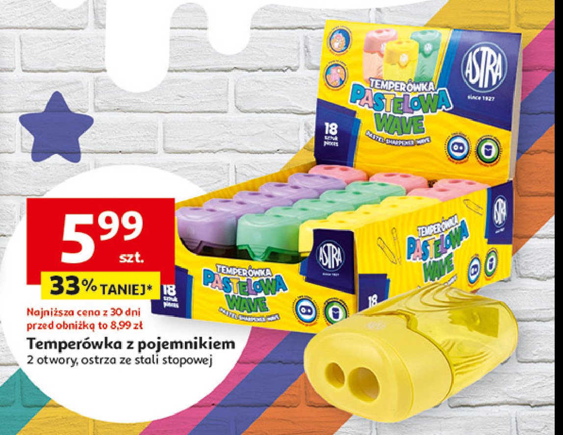 Temperówka Astra promocja