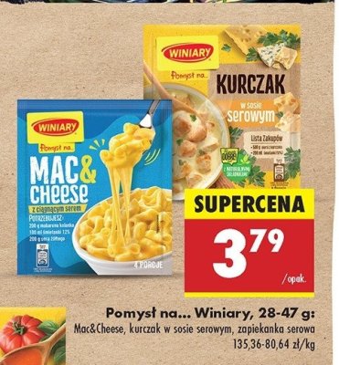 Zapiekanka makaronowa z serem Winiary pomys艂 na ... promocja