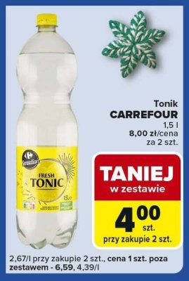 Tonik Tonik CARREFOUR promocja w Carrefour Express