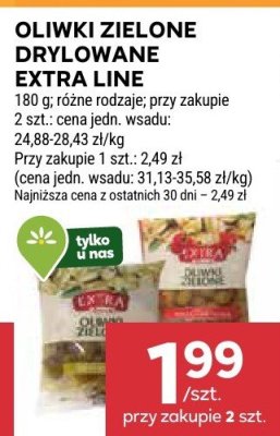 Oliwki zielone drylowane Giana Line promocja w Stokrotka