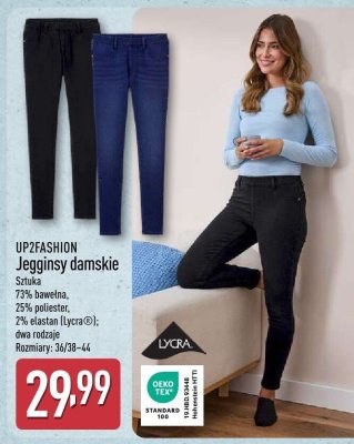 Jegginsy damskie  promocja w Aldi