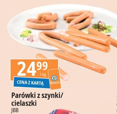 Parówki z szynki Jbb bałdyga promocja