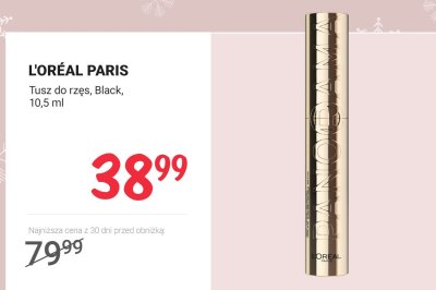 Tusz do rzęs, Black promocja w Rossmann