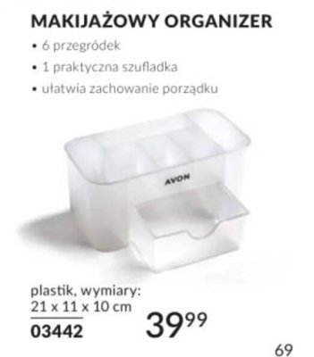 Makijażowy organizer promocja w AVON