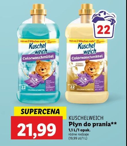 Płyn do płukania frischetraum Kuschelweich promocja