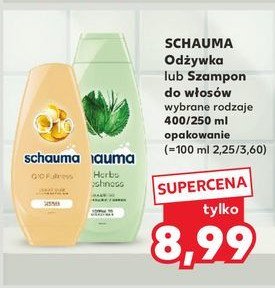 Odżywka do włosów Schauma q10 fullness promocja