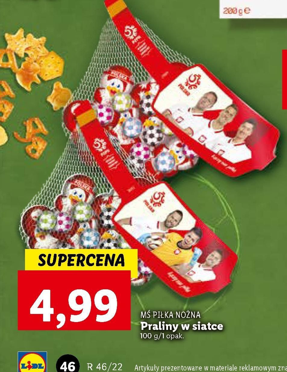 Praliny w siatce polska promocja