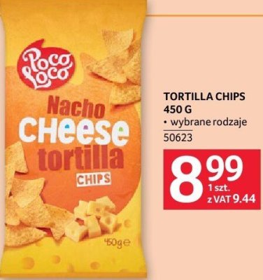 Chipsy TORTILLA CHIPS 450 G promocja w Selgros