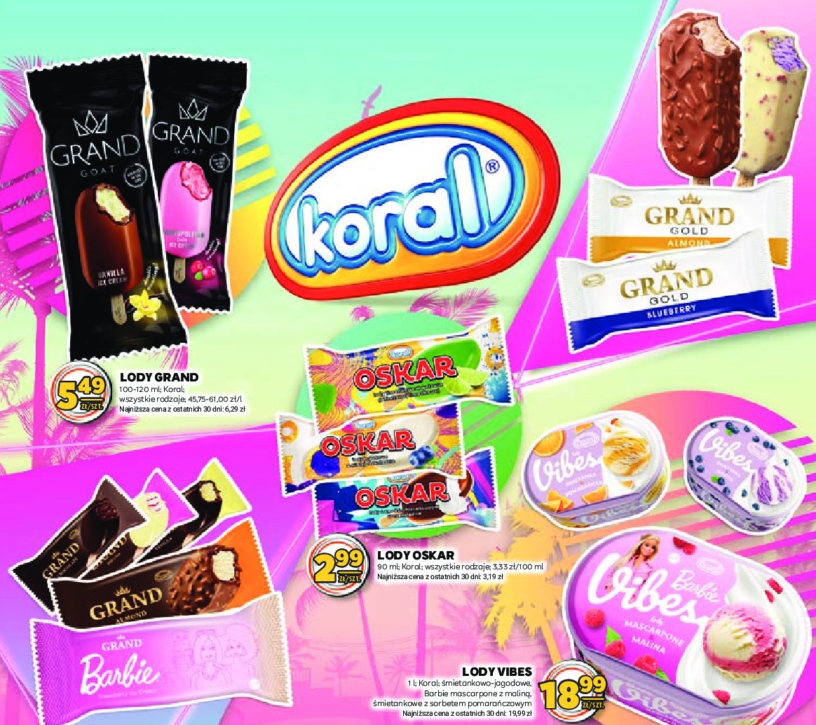 L贸d almond Koral grand gold promocja
