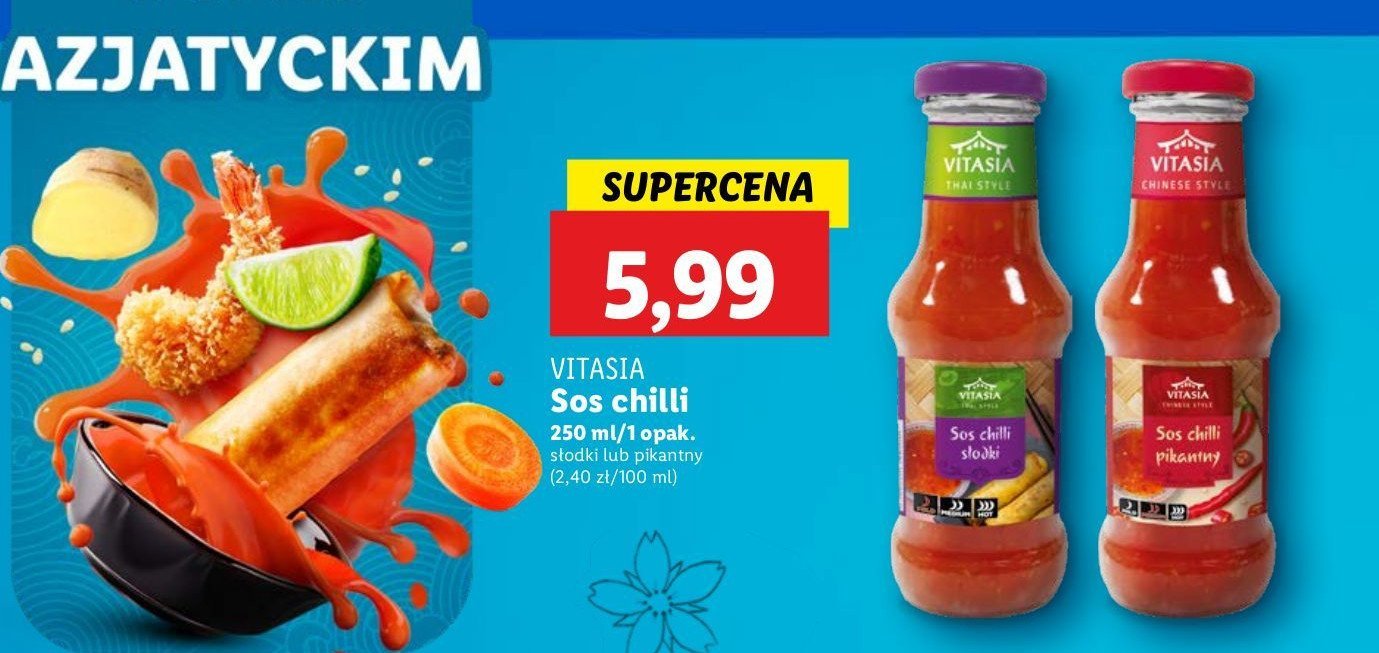 Sos chili słodki Vitasia promocja