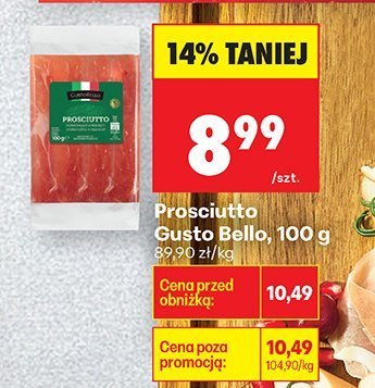 Prosciutto, 100 g promocja w Biedronka