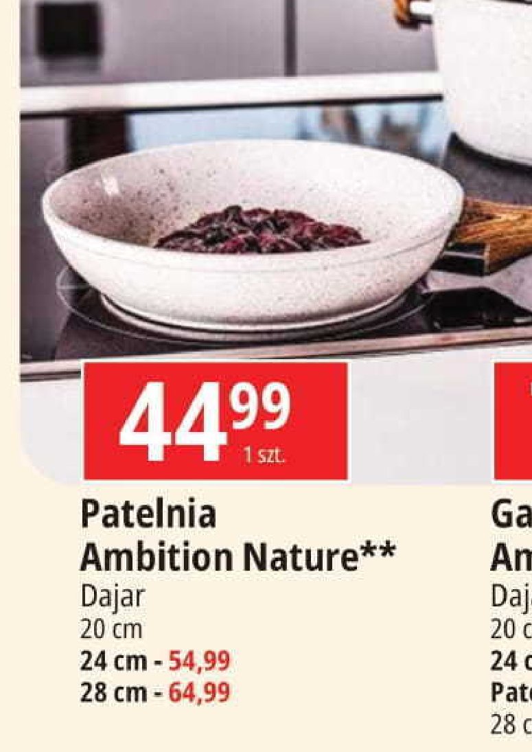 Patelnia nature 20 cm Ambition promocja
