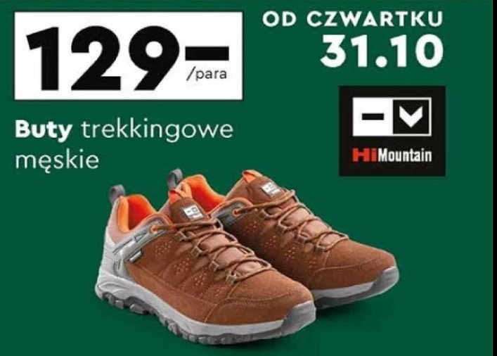 Buty trekkingowe 43-45 Himountain promocja w Biedronka