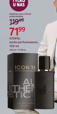 Woda perfumowana ICON16, woda perfumowana, 100 ml promocja w Rossmann