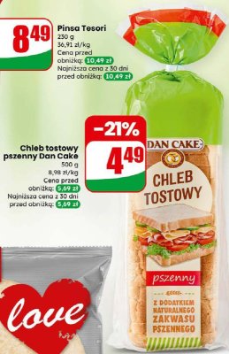 Pinsa Tesori promocja w Dino