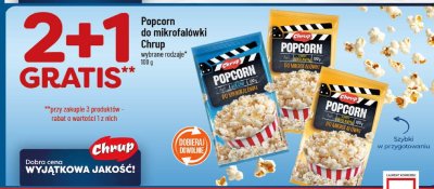 Popcorn do mikrofalówki Chrup promocja w POLOmarket