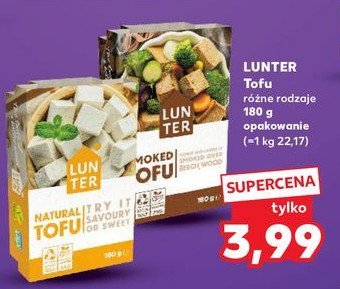 Tofu wędzone Lunter promocja w Kaufland