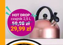 Czajnik hot drop 2.5 l promocja