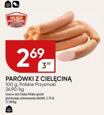 Parówki z cielęciną Polskie Przysmaki promocja