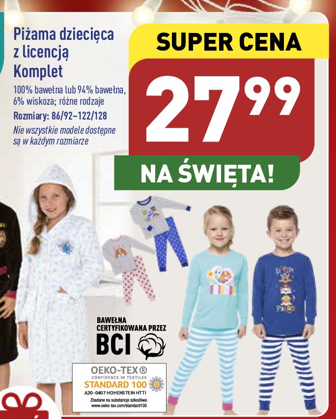 Piżama dziecięca 86/92-122/128 ulica sezamkowa promocja