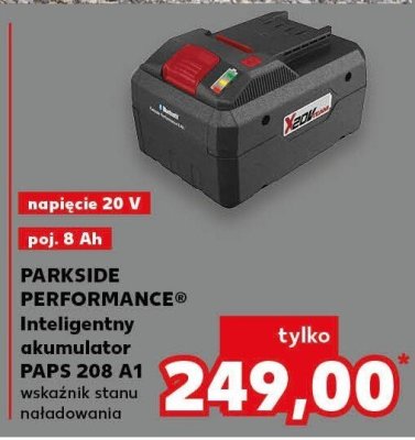 Akumulator PARKSIDE PERFORMANCE Inteligentny akumulator PAPS 208 A1 promocja w Kaufland