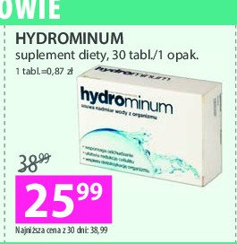 Tabletki Hydrominum promocja