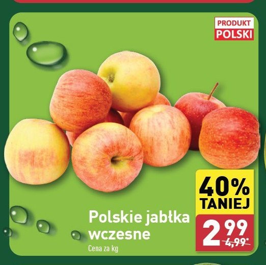 Jabłka wczesne polska promocja