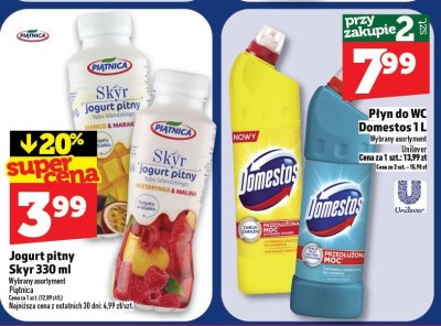 Płyn do WC Domestos promocja w TOPAZ