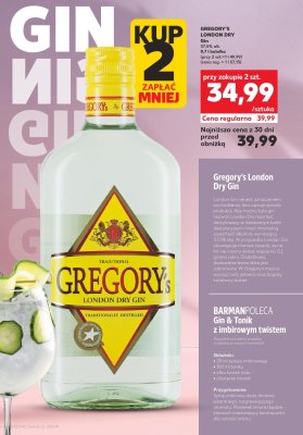 Gin London Dry  promocja w Kaufland