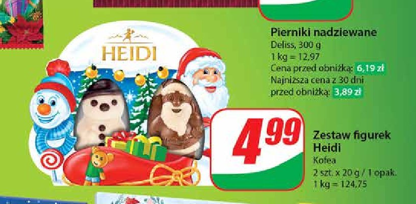 Pierniki nadziewane Heidi promocja