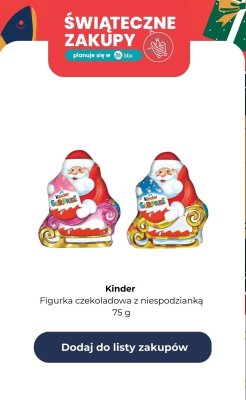 Figurka czekoladowa z niespodzianką 75 g promocja w Biedronka