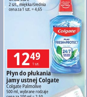 Płyn do ust cool mint Colgate plax promocja