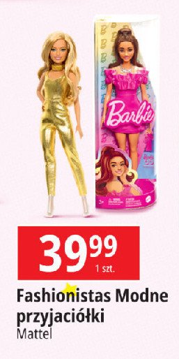 Barbie fashionistas modne przyjaciółki Mattel promocja w Leclerc