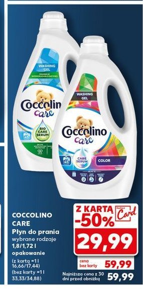 Żel do prania white Coccolino care promocja