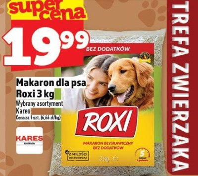 Makaron dla psa Roxi 3 kg promocja w TOPAZ