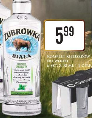 Wódka Żubrówka Biała z Nutą 2 rodzaje 0,5 l 37,5% promocja w Dino
