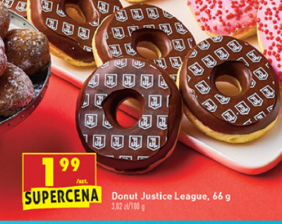 Donut justice league promocja