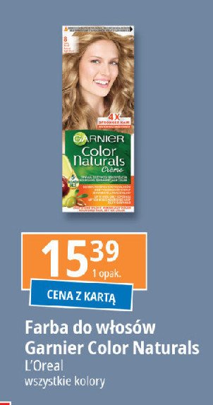 Farba do włosów 8 jasny blond Garnier color naturals promocja